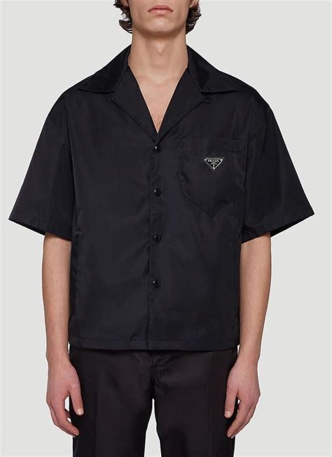 men's prada shirts|Prada Cettire men's shirt.